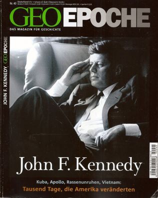 GEO Epoche Nr. 40 / 2009 - John F. Kennedy