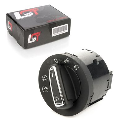 Lichtschalter Drehknopf Scheinwerfer Nebellampen Leuchtweiteregelung für SEAT VW