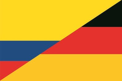 Aufkleber Fahne Flagge Kolumbien - Deutschland in verschiedene Größen