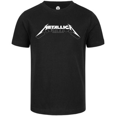 Metallica Logo Kinder T-Shirt 100% offizielles Merch 100% Baumwolle (Bio)