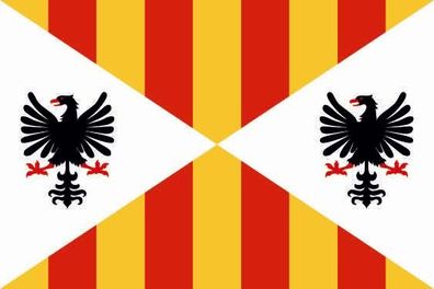 Aufkleber Fahne Flagge Königreich Sizilien in verschiedene Größen