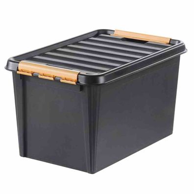 PROFI-Box 50l schwarz SmartStore Box Boxen Aufbewahrung Möbel Haushalt wohnen