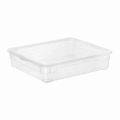 Aufbewahrungsbox "Clear Box" 2 l mit Deckel, 19 x 16,5 x 9 cm