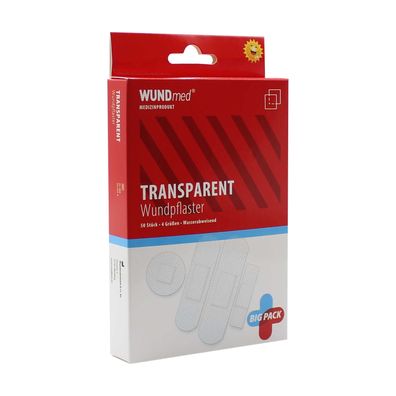 WUNDmed® Wundpflaster transparent 50 Stück/ Packung