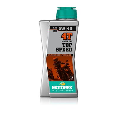Motorex Motoröl Öl Motorradöl Top Speed 4T 5W/40 Racefoxx