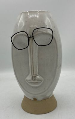 Gilde Pflanztopf "Robert" Keramik creme Vase Pflanzgefäß 24 cm
