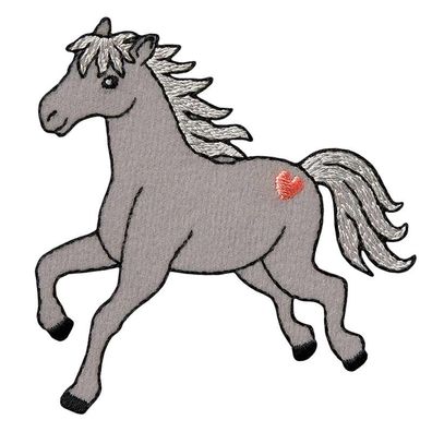 Pferd mit Herz Monoquick