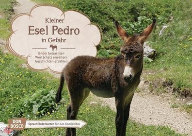 Kleiner Esel Pedro in Gefahr. Kamishibai Bildkartenset Bilder betra
