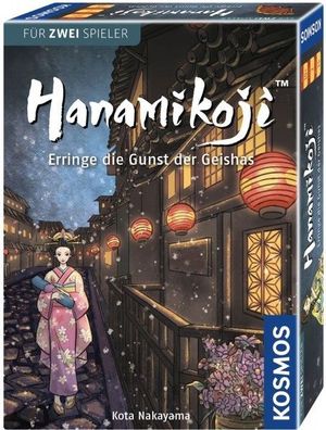 Hanamikoji Spiel fuer 2 Spieler