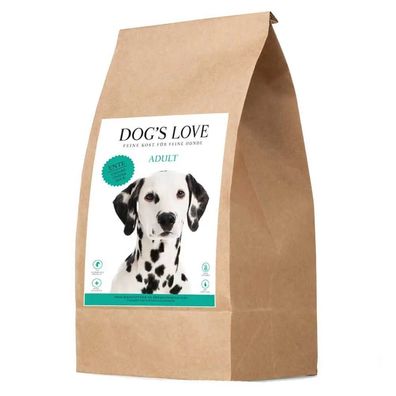 Dog´s Love Trockenfutter für Hunde Ente - Sparpaket : 2 X 12Kg