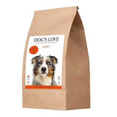 Dog´s Love Trockenfutter für Hunde Rind - Sparpaket : 2 X 12Kg