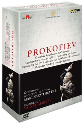 Prokofiev Complete Symphonies &amp; Concertos, 7 DVDs Complete Symp