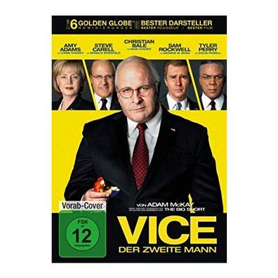 Vice - Der zweite Mann USA 1x DVD-9 Christian Bale Amy Adams Jesse