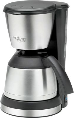 Bomann KA1370CB Kaffeeautomat 1,2L CAFE Thermo Kanne Kaffeemaschine Edelstahl BK
