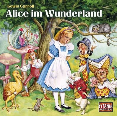 Alice im Wunderland CD Carroll, Lewis Titania Special Luebbe Audio