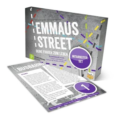 EMMAUS Street - Mitarbeiterset Deine Fragen zum Leben Glaubenskurs