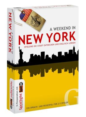 A Weekend in New York (Spiel) Spielend die Stadt entdecken und Engl