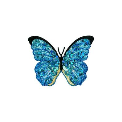 Schmetterling, türkis Monoquick