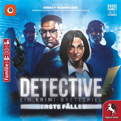 Detective &ndash; Erste Faelle (Portal Games) Ein Krimi-Brettspiel