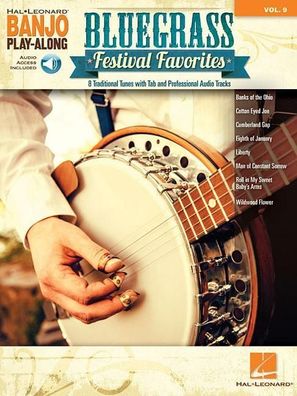 Bluegrass Festival Favorites Banjo Play-Along Volume 9 Banjo Play