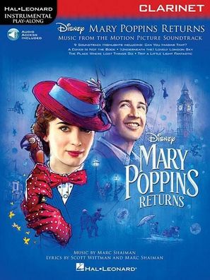 Mary Poppins Returns for Clarinet Mary Poppins Returns - Clarinet (