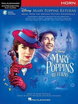 Mary Poppins Returns for Horn Mary Poppins Returns - Horn (Book/ Onl