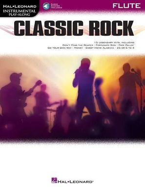 Classic Rock Instrumental Play-Along for Flute Instrumental Play-A