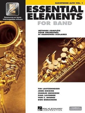 Essential Elements 1 - pour saxophone alto Essential Elements Fre