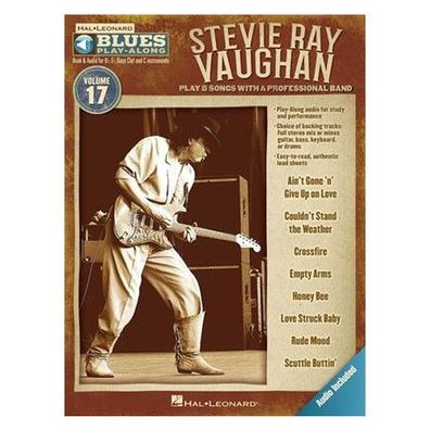 Stevie Ray Vaughan Blues Play-Along Volume 17 Blues Play-Along