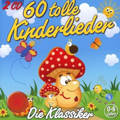 60 tolle Kinderlieder 2 2 Audio-CD(s) Kiddy Club