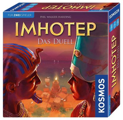 Imhotep - Das Duell Familienspiel fuer 2 Spieler ab 10 Jahren Imho