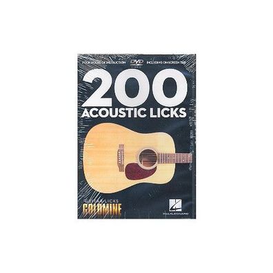 200 Acoustic Licks DVD Instructional-Guitar-DVD