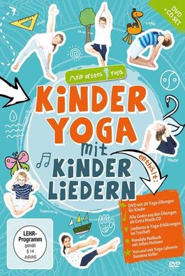 Mein erstes Yoga - KinderYoga mit Kinderliedern (DVD + CD) Mein erste