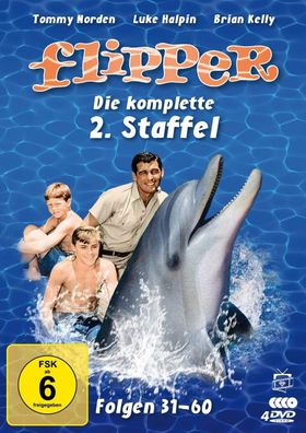 Flipper Staffel 02 4x DVD-9 Brian Kelly Luke Halpin Tommy Norden Fl