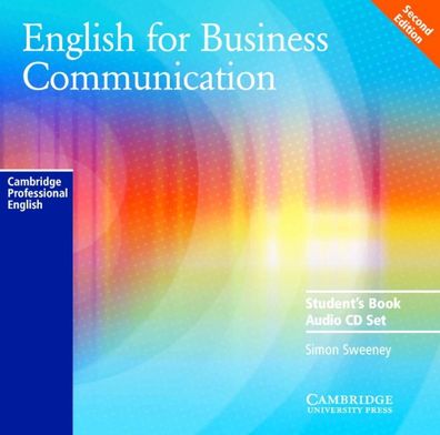 English for Business Communication B1-B2, 2nd edition CD Cambridge