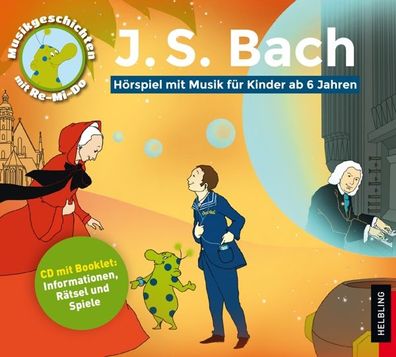 J.S. Bach CD Guckelsberger/ Hoernke-Triess/ Ponnier Musik-Geschichten