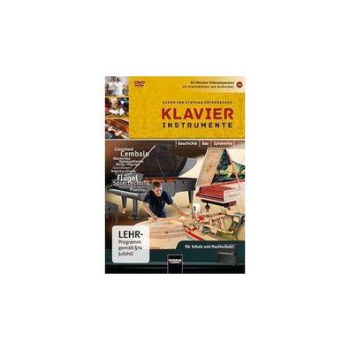 Klavierinstrumente, 1 DVD-ROM Geschichte - Bau - Spielweise. Fuer S