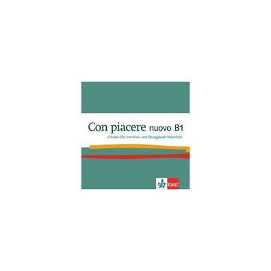 2 Audio-CDs zum Kurs- und Uebungsbuch Italienisch CD Con piacere n