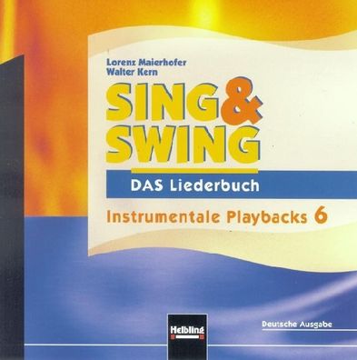 Instrumentale Playbacks 6, 1 Audio-CD