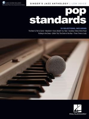 Pop Standards with Recorded Piano Accompaniments Online