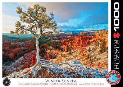 Eurographics 6000-0692 - Grand Canyon Winter Sonnenaufgang, Puzzle