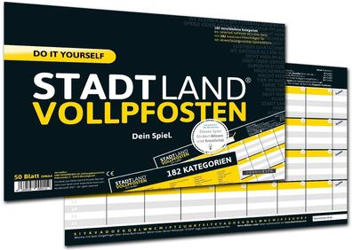 STADT LAND Vollpfosten&reg; - Do It Yourself Edition 200 Kategorien