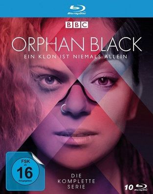 Orphan Black Die komplette Serie 10x Blu-ray Disc (50 GB) Tatiana M