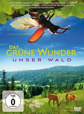 Das gruene Wunder - Unser Wald (DVD) Ein Film von Jan Haft. Bonusma
