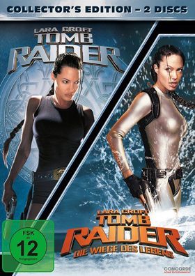 Lara Croft: Tomb Raider 1 + 2 Collectors Edition 2x DVD-9 Tomb Raid