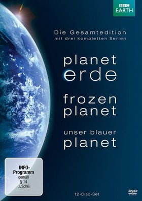 Planet Erde &amp; Frozen Planet &amp; Unser Blauer Planet Die Gesam