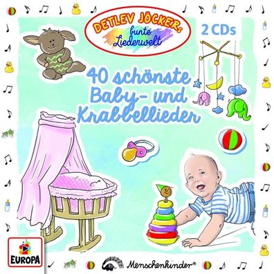 40 schoenste Baby- und Krabbellieder 2 Audio-CD(s) Joecker, Detlev