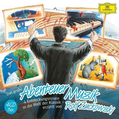 Das grosse Abenteuer Musik, 4 Audio-CDs 4 Audio-CD(s) Zuckowski/ Kra
