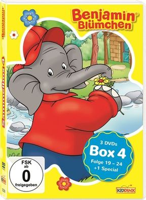 Benjamin Bluemchen - DVD Sammelbox. Box.4, 3 DVD Folge 19-24 3 DVD(