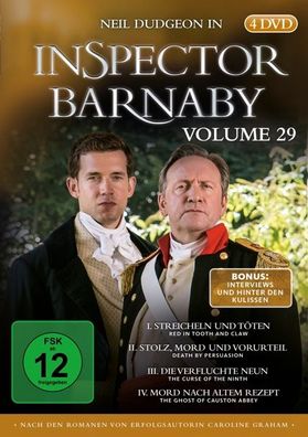 Inspector Barnaby Vol. 29 4x DVD-5 Neil Dudgeon Jane Wymark Barry J